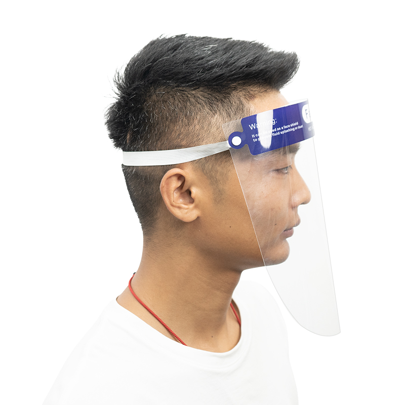 Transparent Windproof Face Shield Anti Fog Clear Safety Face Protective Shield