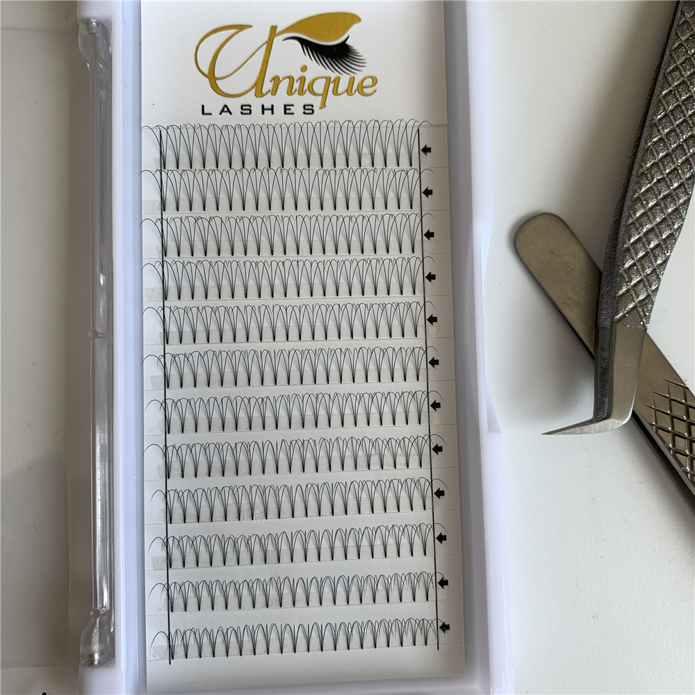 Premade eyelash extension fans 0.07 0.10 short lashes 3D natural eyelash extension