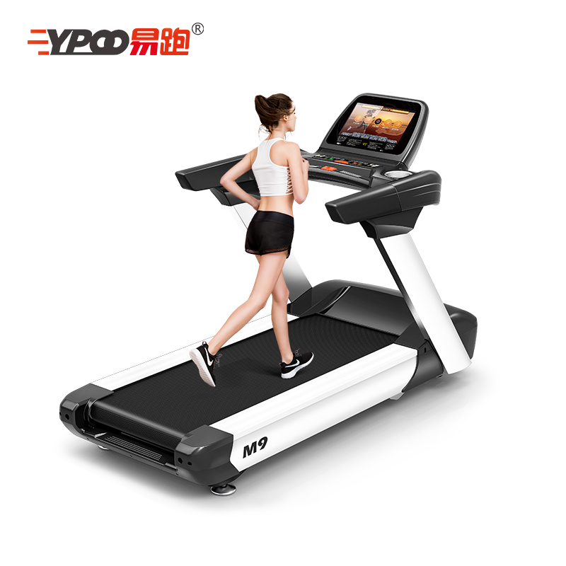 YPOO 3,0 двигатель переменного тока 60 см большой бег пояс тренажерный зал оборудование коммерческих беговая дорожка