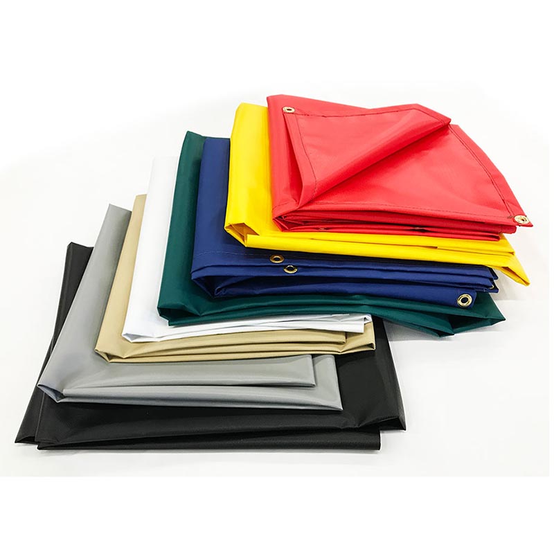 Heavy Duty 610gsm 650gsm 750gsm Waterproof PVC Fabric Dump Truck Tarp