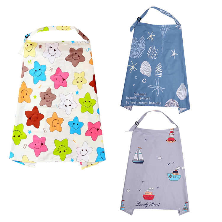 Famicheer BSCI vintage floral versatile nursing cover sublimation baby nursing cover