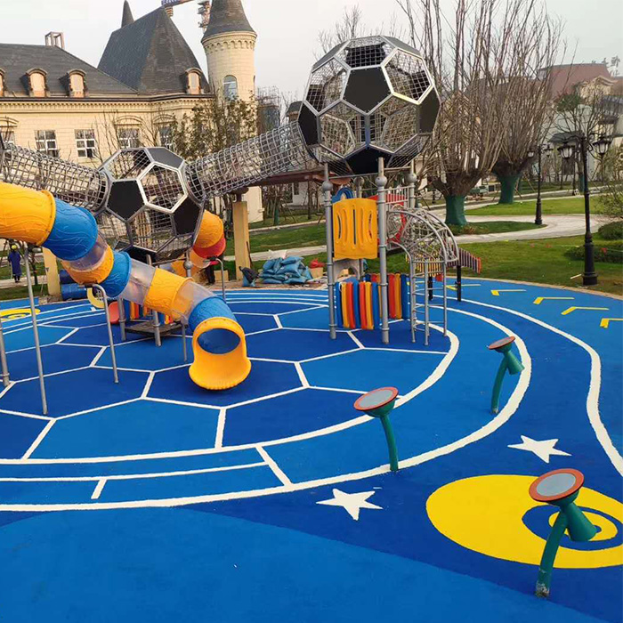 Цветные резиновые гранулы EPDM с защитой от УФ-лучей для игровой площадки