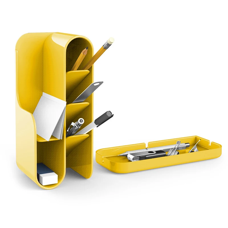 office accessories Oblique insertion storage pen holder for desk pencil holder pen stand