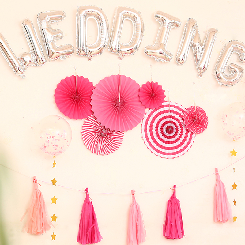 Hot selling Vibrant Handmade Folding Tissue Paper Wedding Background Decoration