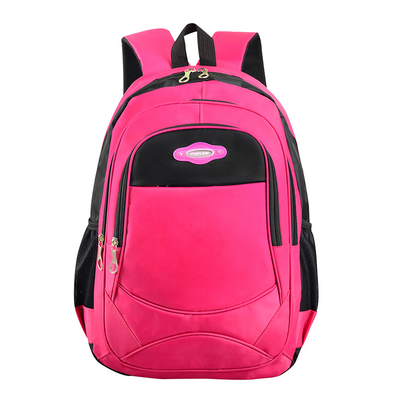 High quality daily used children school backpack in stock customized logo kids durable book bag child rucksack for boys girls