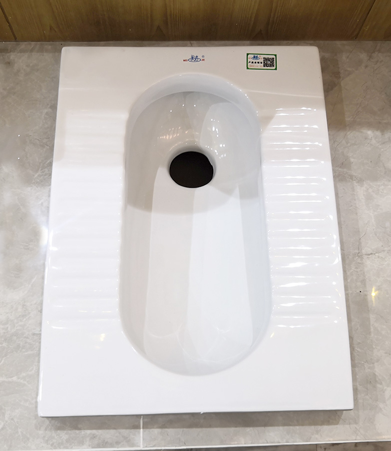 Hot sale high quality hospital favorite products refined ceramic chinese public toilet squatting pan