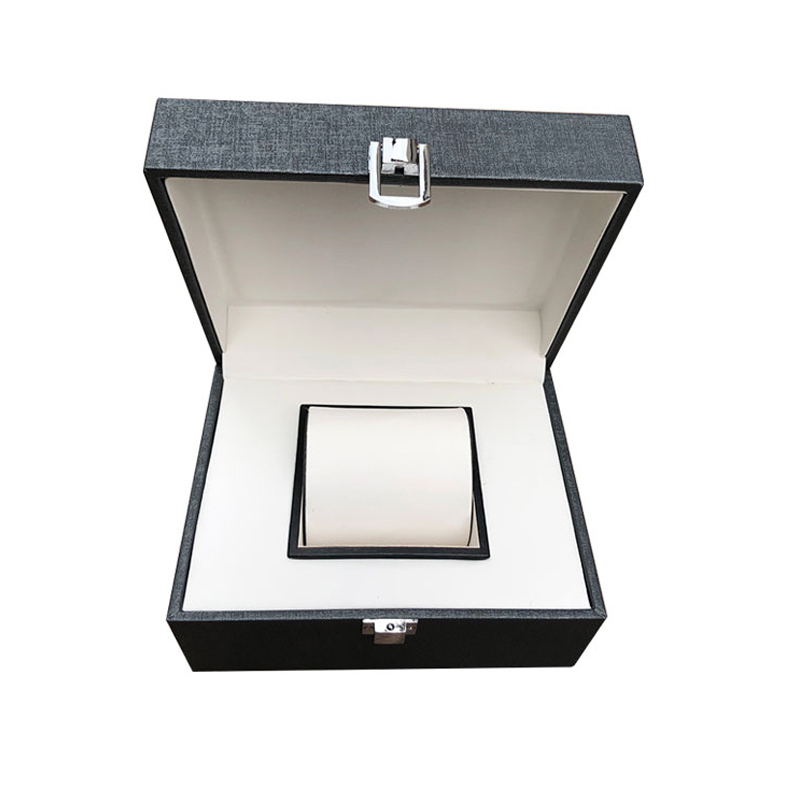 Custom fashion watches display storage case luxury single watch boxes protection cases for men
