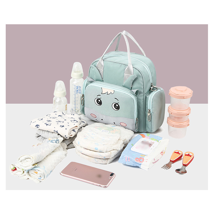 JZB039 Multi-functional Backpack Baby diaper Bag for Baby Bolsas Wholesale Organizer Mummy Bags Waterproof Lovely Diaper Bag
