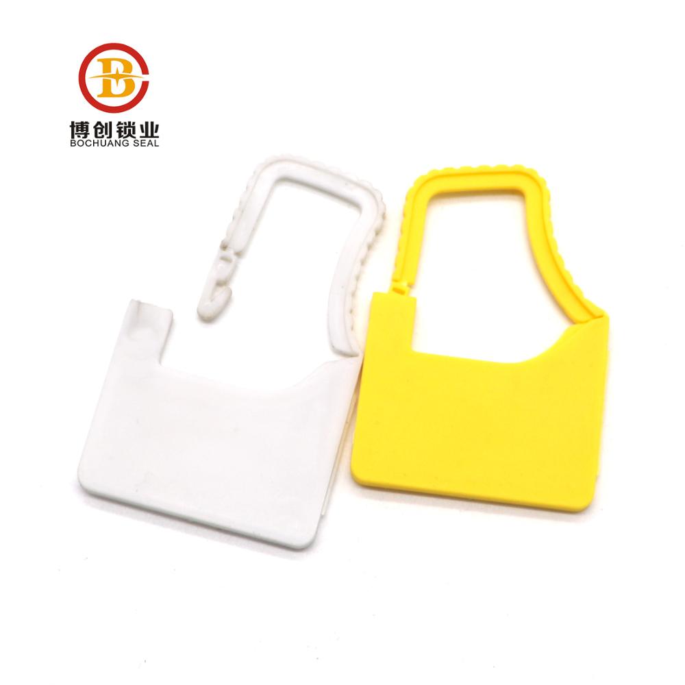 easy operation plastic seal padlock with customized number logo
