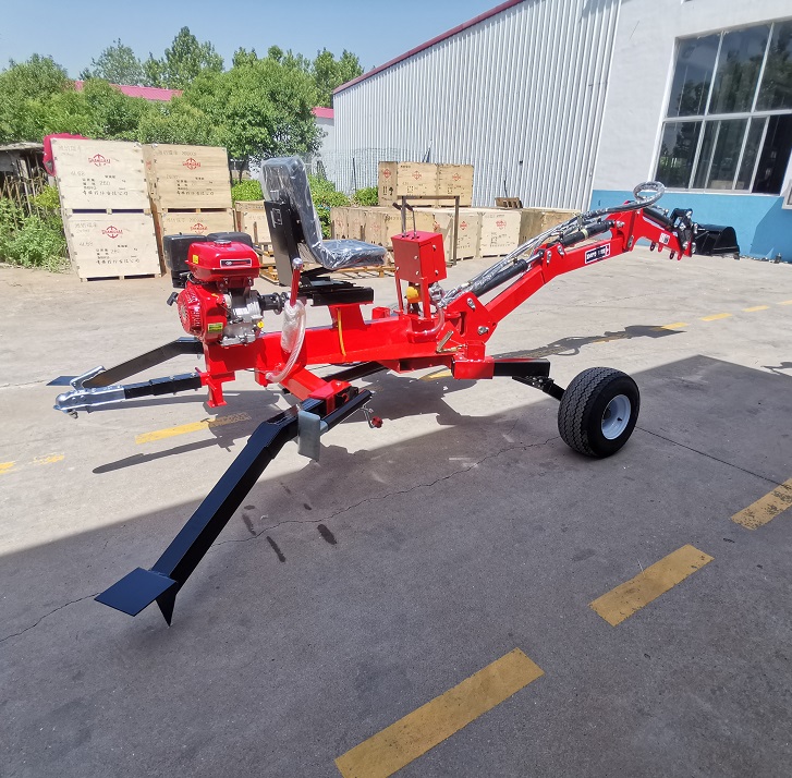Agriculture Machinery Farm use Easy operation 15 hp Small backhoe Towable Backhoe