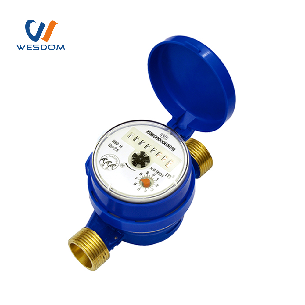 PN16 2 inch LXSG Multi-flow dry brass thread water meter installation price