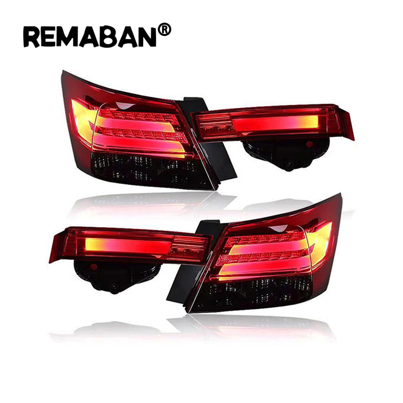 Remaban Factory Car Taillights For Accord 2008-2013 LED Tail Lights Plug And Play New Design