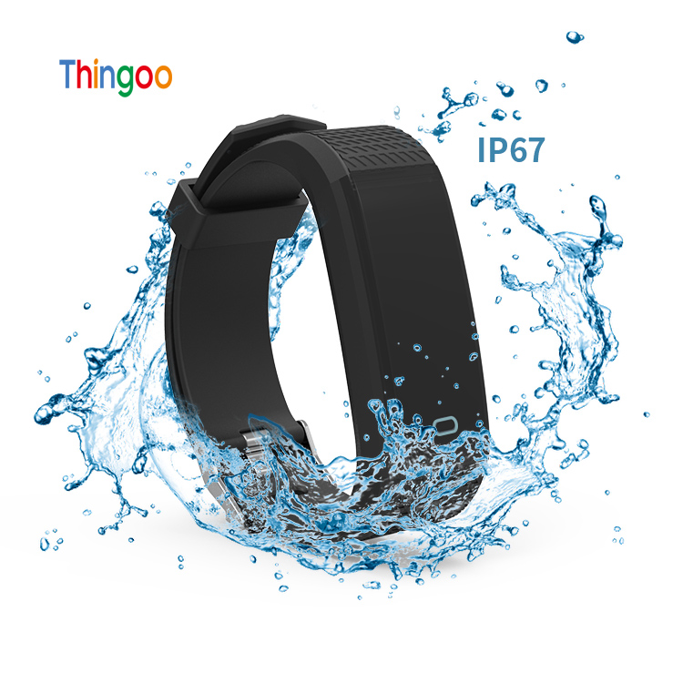 Proximity sensor vibration alert social distancing rechargeable bracelet