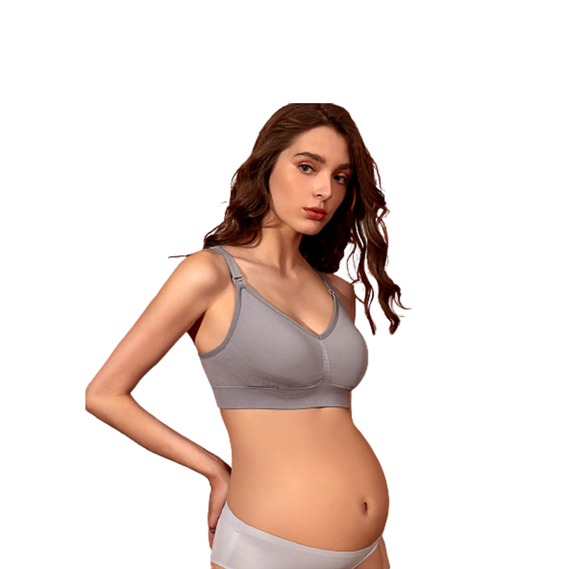 Women Nursing Bra Comfort Sleep Breastfeeding Seamless Nursing Bra