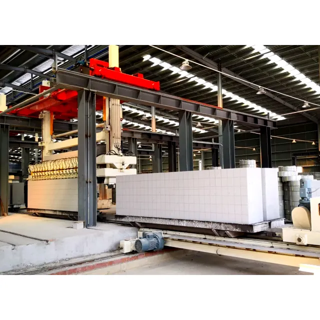 Fully Automatic Concrete AAC Block Brick Making Machine AAC Block Plant Price Zhongke AAC Machine