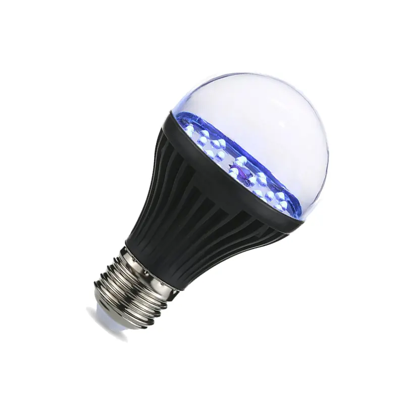 E27 UV Bulb 15W Indoor sterilization light 275nm 395nm mites killer germicidal led lamp transparent cover disinfection spotlight
