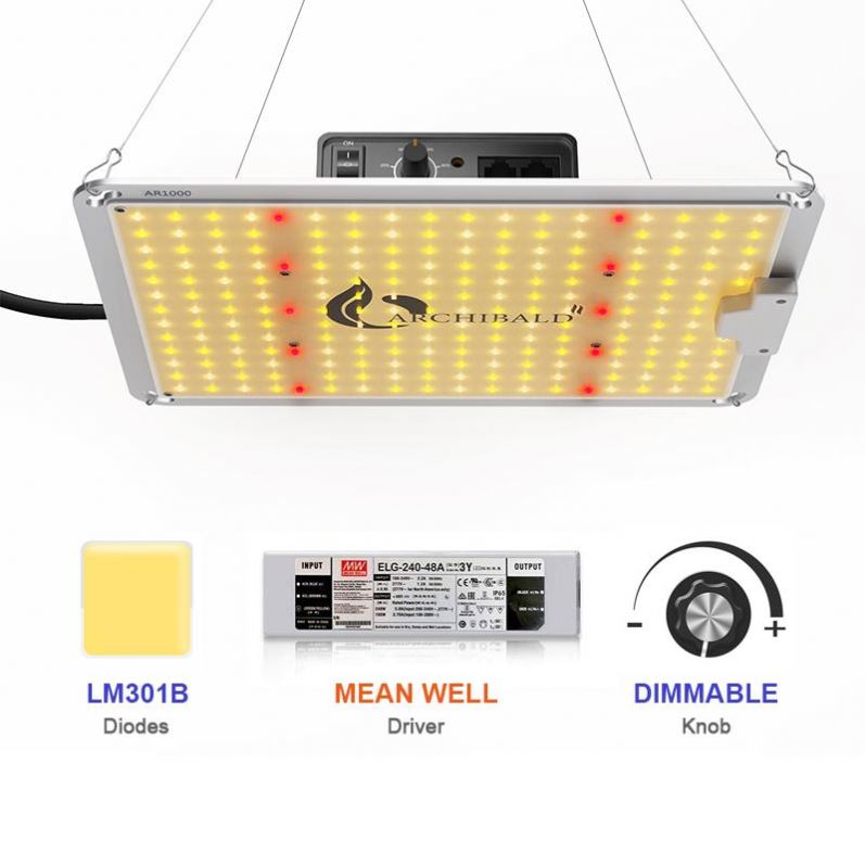 Светодиодные фишки для выращивания растений, 110 Вт, LM301B LM301H, полный спектр 3500k king high ppfd spider SF1000
