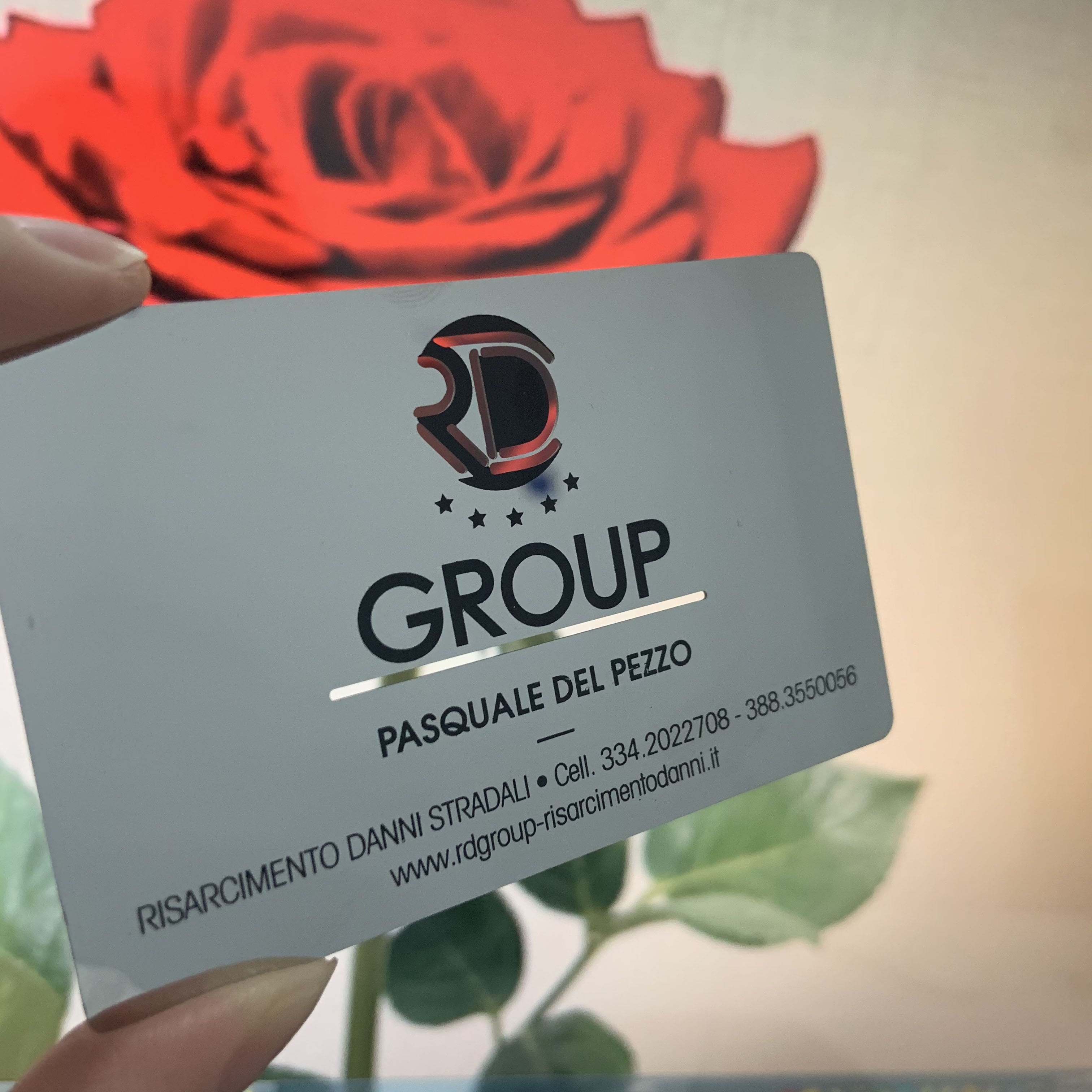 Metal Business Card Personalized Custom New Design High Quality Mirror Sliver Stainless Steel Sheet Metal Business Card