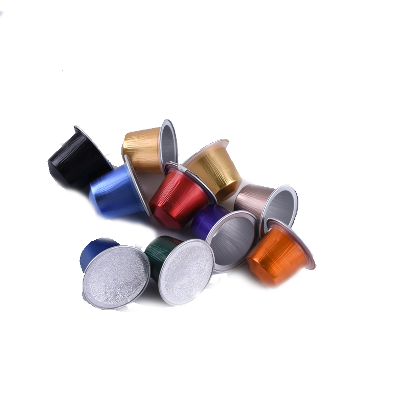 OEM 37 мм Nespresso алюминиевая фольга пустая кофейная капсула с наклейкой