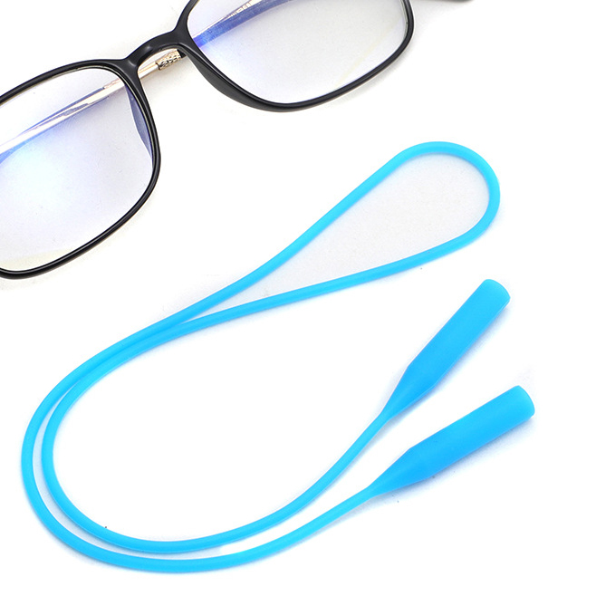 Promotional Cheap Silicone Eyeglass Holders Colorful Silicone Temple Tips for Eyeglasses Temple Catena degli occhiali