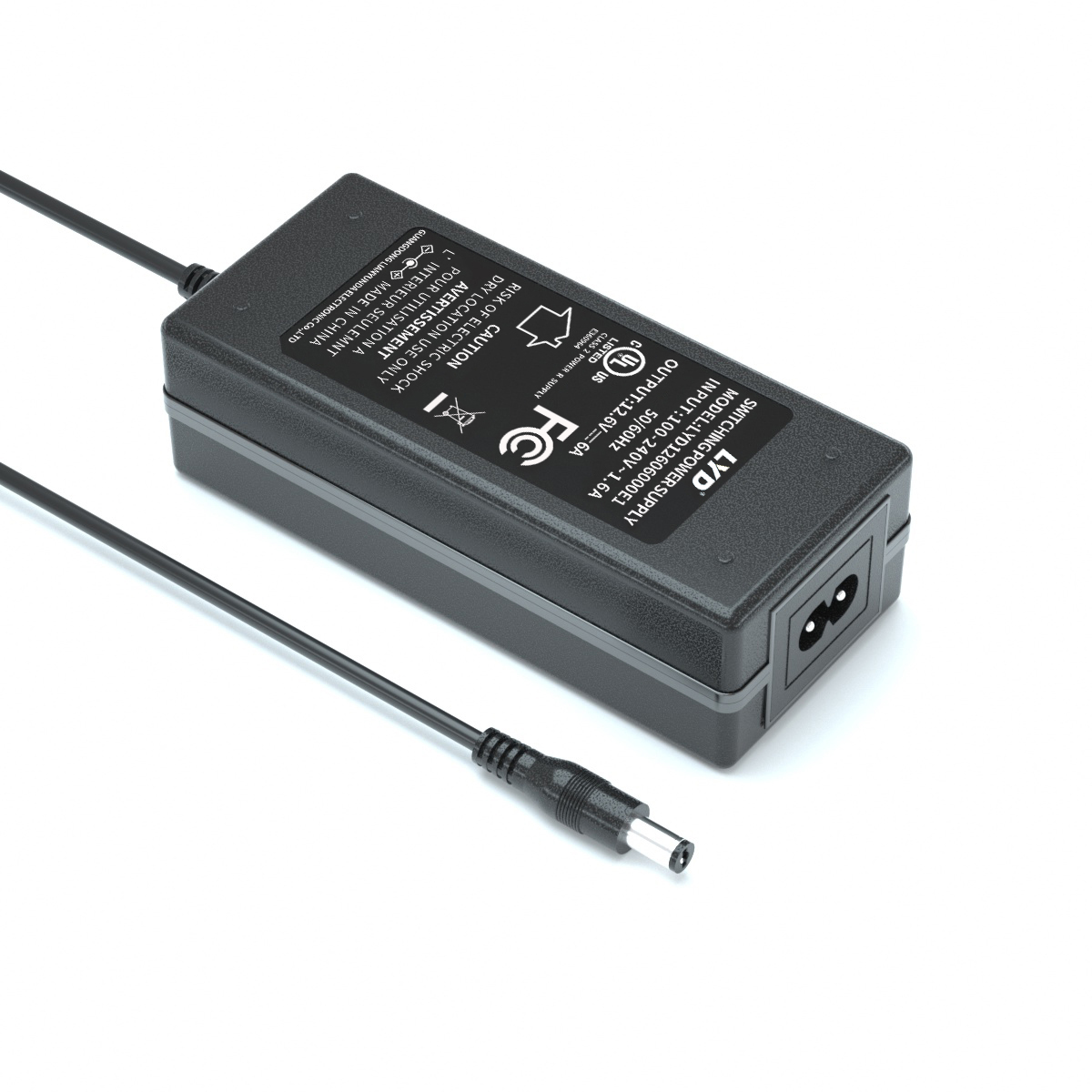 CE FCC KC, PSE сертифицированные 12.6V5A 6A Настольный литиевая батарея зарядное устройство для 12V электрический велосипед электрические скутеры