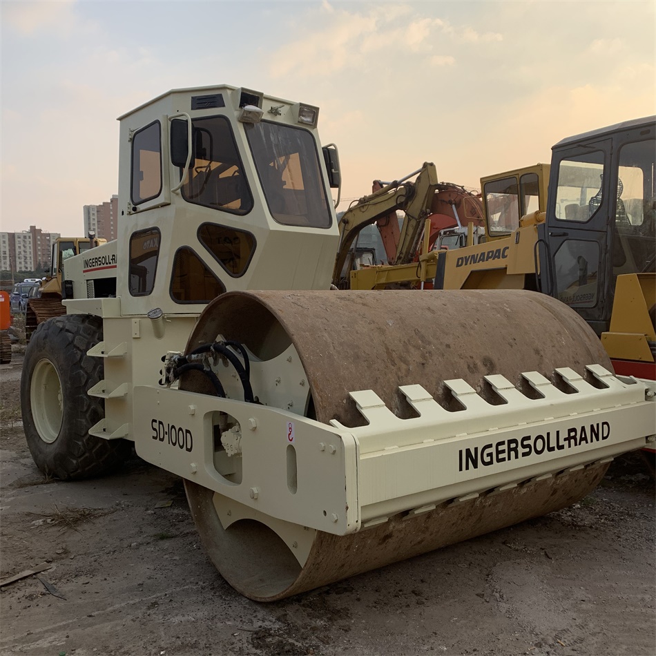 Хорошее состояние Ingersoll Rand SD100D дорожный каток, SD100D SD175D однобарабанный ролик
