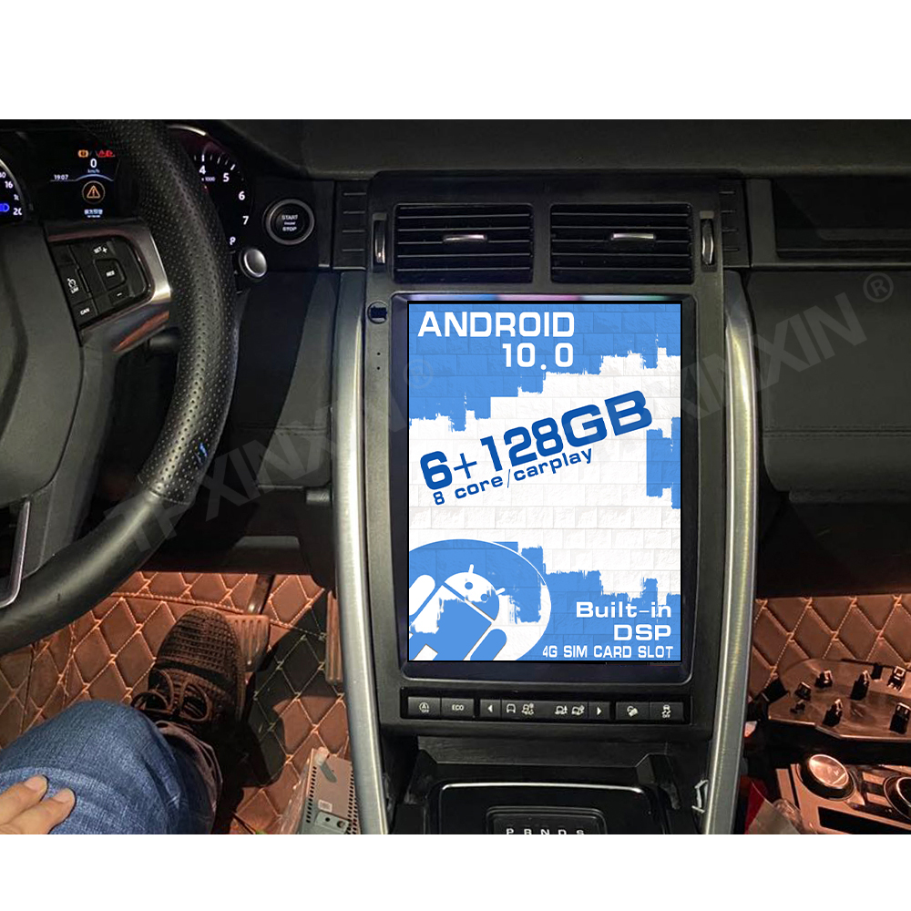 Автомагнитола 6 ГБ + 128 Гб для Land Rover Freelander 2 LR2 L359 2016 - 2020 Android Аудио мультимедийный DVD плеер GPS навигация