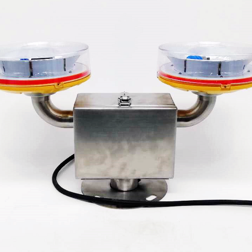 ICAO Low Intensity Red double aviation obstruction light for high rise building