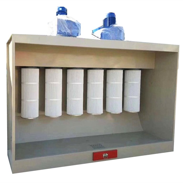 Weilan Electrostatic Powder Coating Cabin Powder Coating Mini Manual Booth