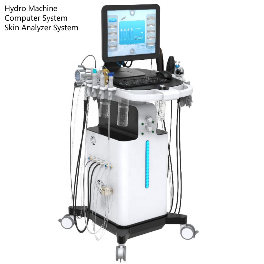 Многофункциональная косметическая машина Hydrafacy для очистки лица, хидра, дермабразия, очистка воды, 13 в 1