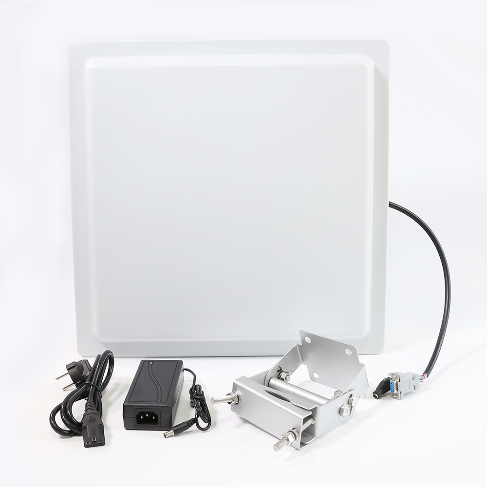Мути-бирка RFID считыватель 15 м большой дальности IP67 12dbi антенна TCP-IP UHF RFID читатель настольного компьютера