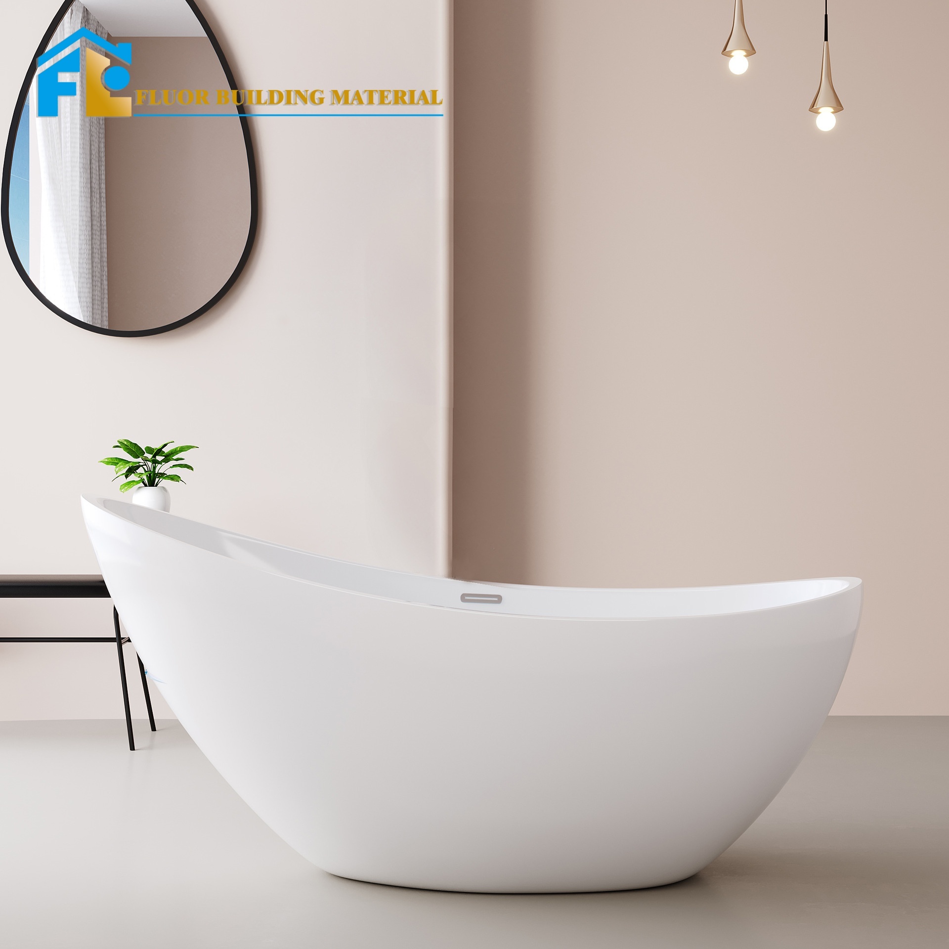 Modern Bathroom Design Solution Bathtub Shower Room Washroom
