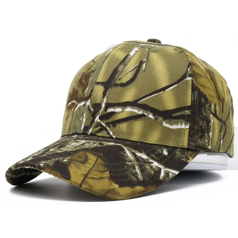 Camo Camouflage Baseball Cap Men Outdoor Hunting Camouflage Jungle Hat Tactical Hiking Casual Hats
