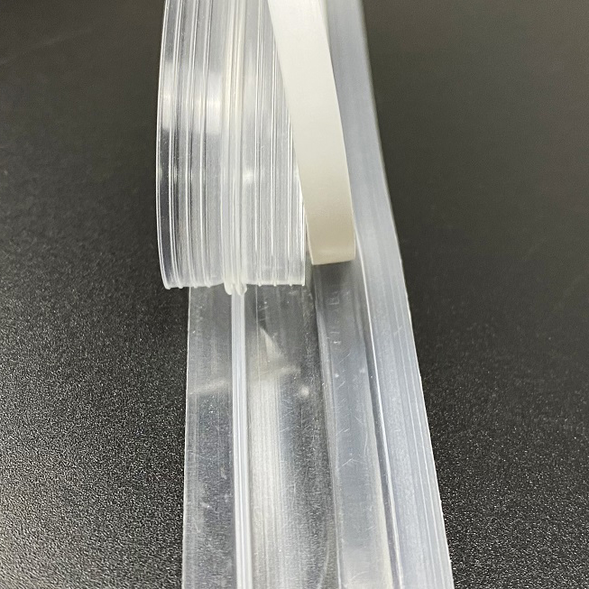High-quality Eco-friendly Easy tear plastic zipper PE plastic zipper for food bags pe plastic zipper