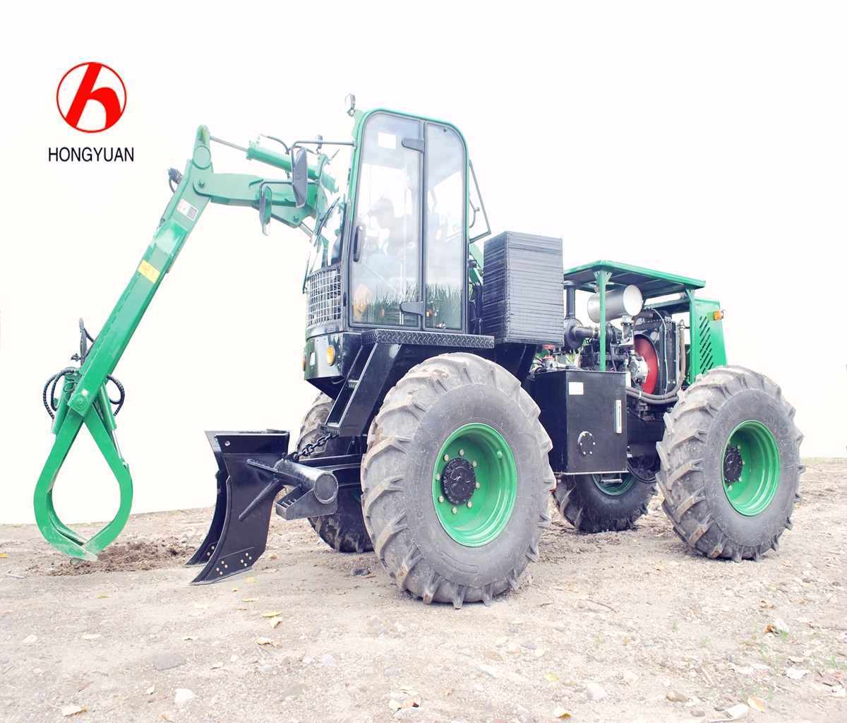 Сельскохозяйственное оборудование sugarcane grab погрузчик