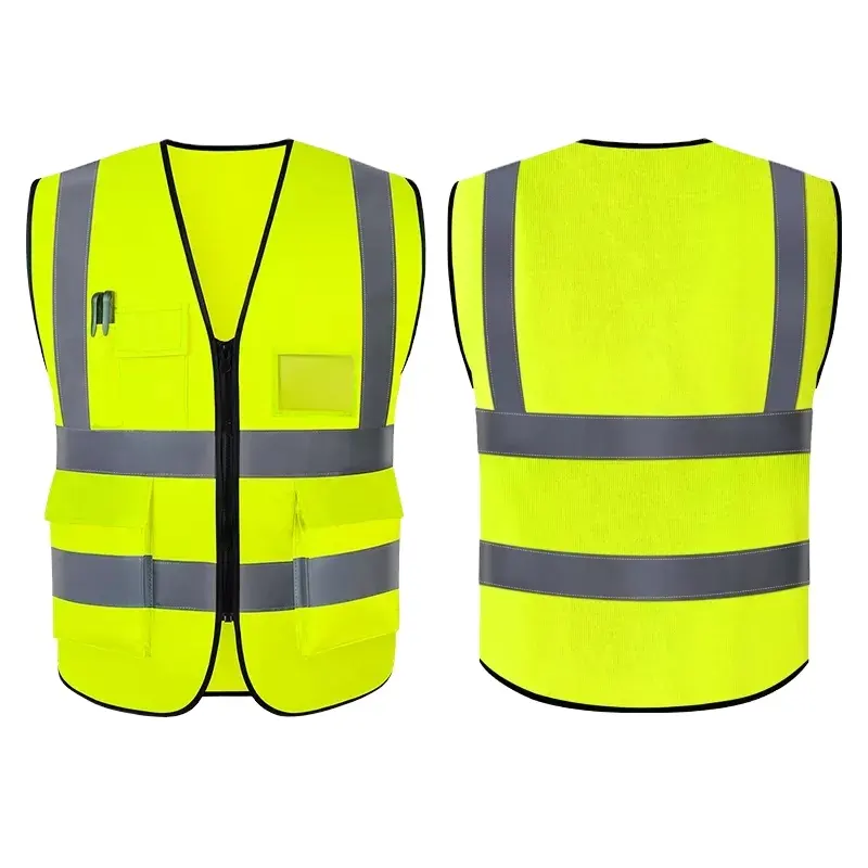 Customized Reflective Vest Multi-colored Security Safety Vest High Visibility Work Reflective Clothing