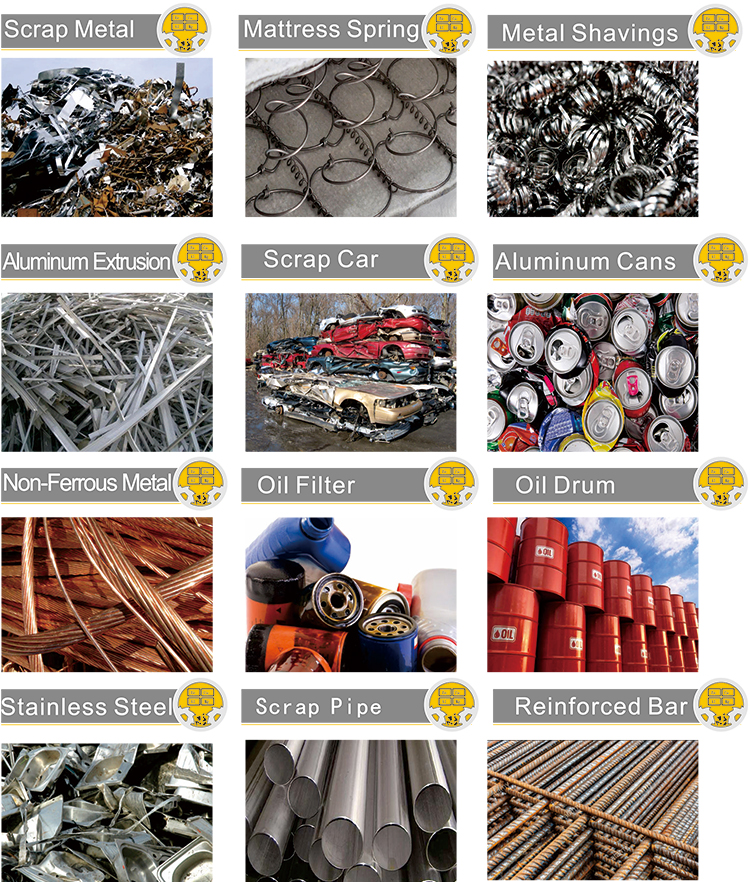 Europe Design Scrap Metal Baler