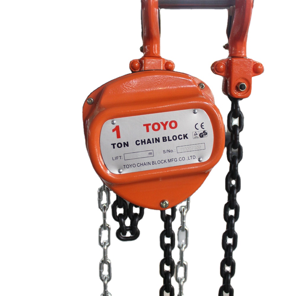 CE Certified 1.5ton 3ton Standard Lifting Hoist Manual Chain Block
