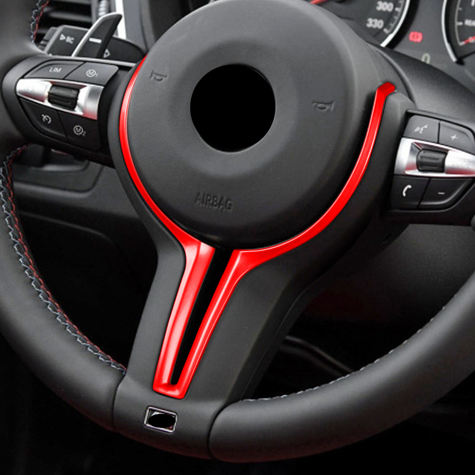 Автомобильные аксессуары роспись рулевого колеса trim-F87 M2 F80 M3 F82/F83 M4 F10 M5 LCI F06/F12/F13 M6