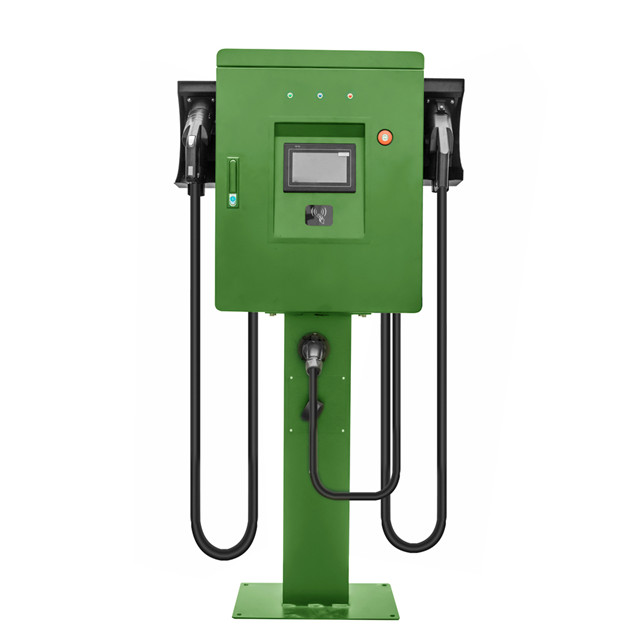 Ev быстрое зарядное устройство 30KW настенный зарядная станция с CHAdeMO и CCS и Type2 зарядки plug