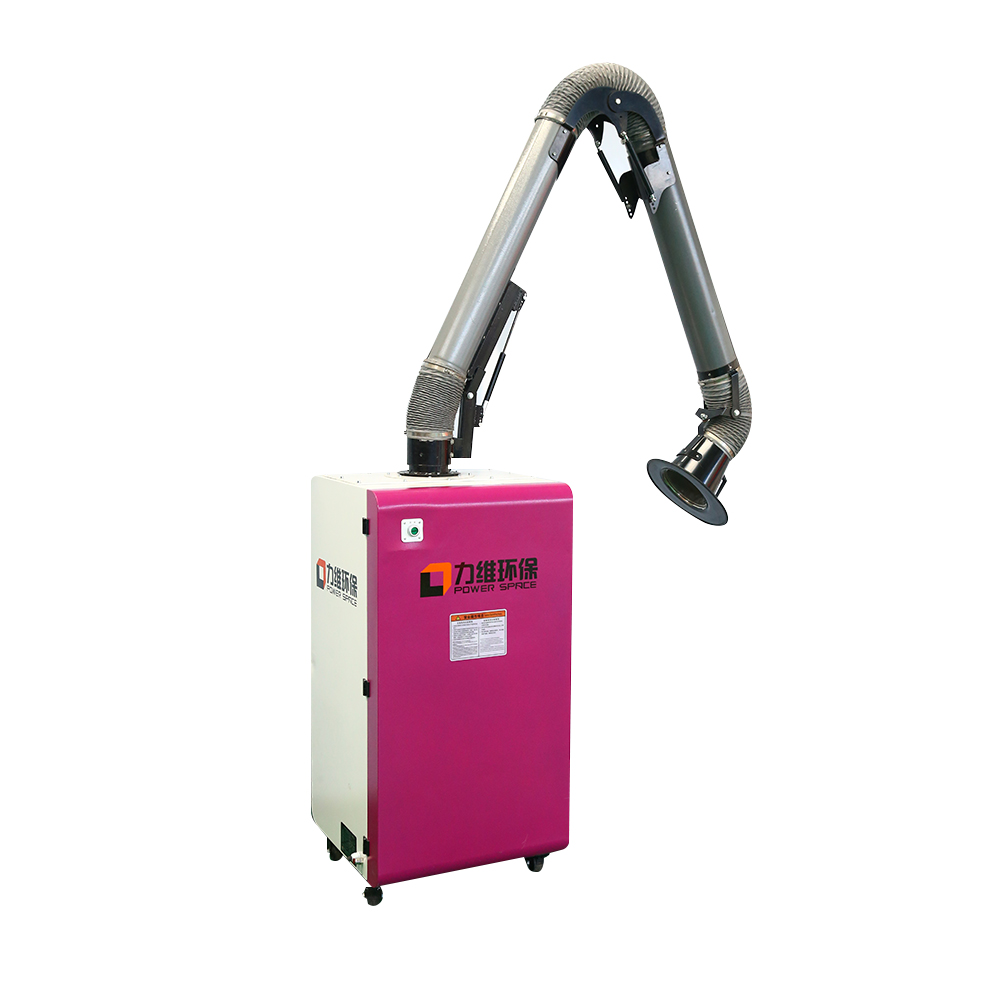 LI WEI High quality portable welding fume extractor purifier dust collector with ce certificate LW1201E-022AF
