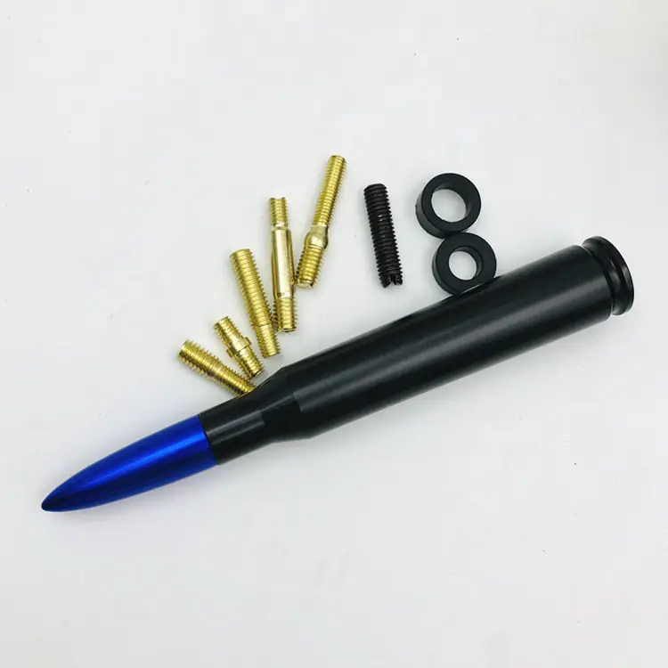 Black And Blue Bullet Antenna For ALL FORD F150 Fits ALL years