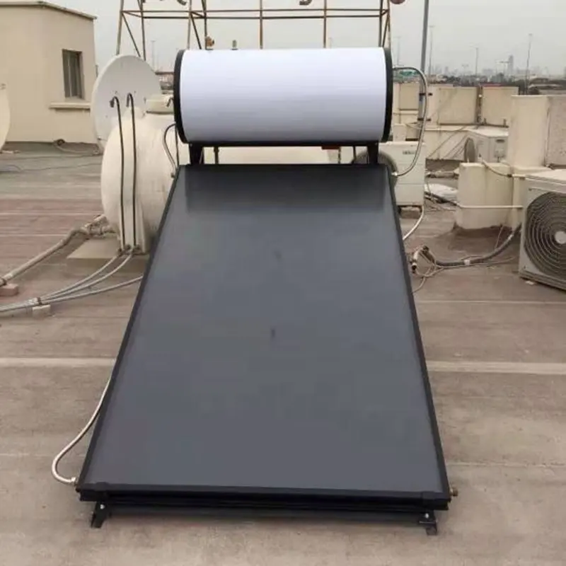 Hot Sale Pressure roof flat-plate solar water heater system with high quality 150L to 500L