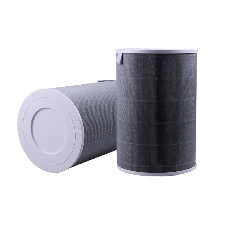 New upgraded strong formaldehyde removal cylinder purifier Hepa Filter for xiaomi Grey filter