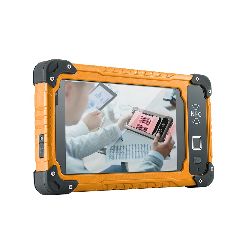 Прочный промышленный планшет HugeRock S70V2H, LTE GPS, автомобильный Считыватель RFID, IP67 планшетный ПК Android FHD 7 дюймов 4G ROHS