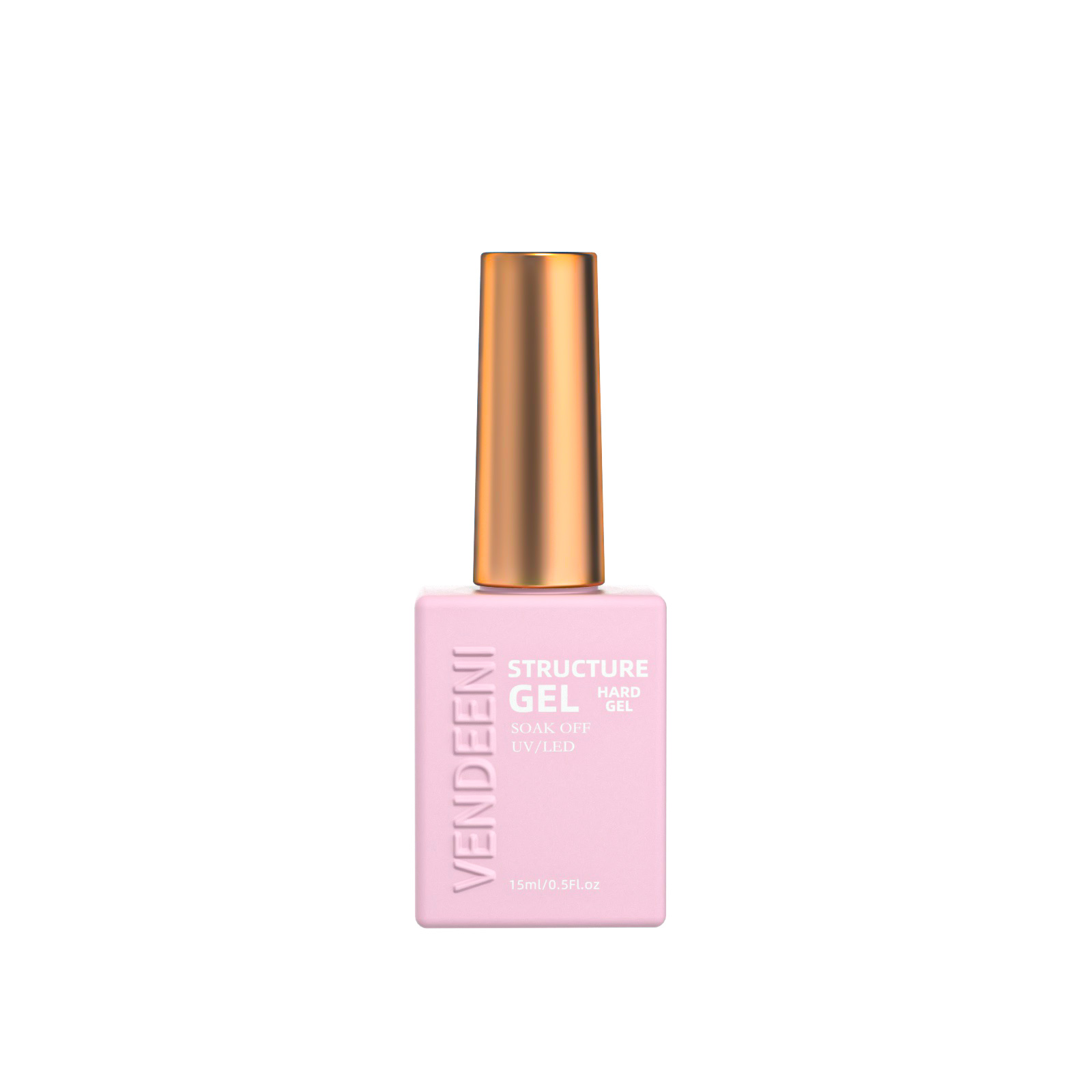VENDEENI Free Sample Private Label Structure Building Hard Gel Nail Polish Soak Off Foundation Building Strengthen Gel