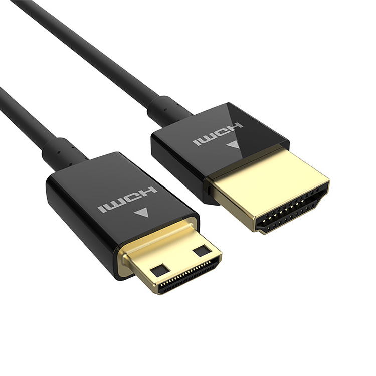 Tezy, 2 м, мини-HDMI к HDMI HD-кабелю, 4K, камера для планшета, ноутбука, монитор с подключением mini HDMI