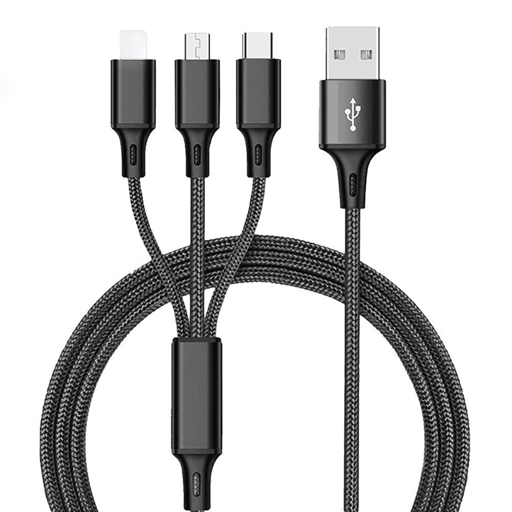 Бесплатный образец нейлоновый Плетеный usb-кабель для быстрой зарядки