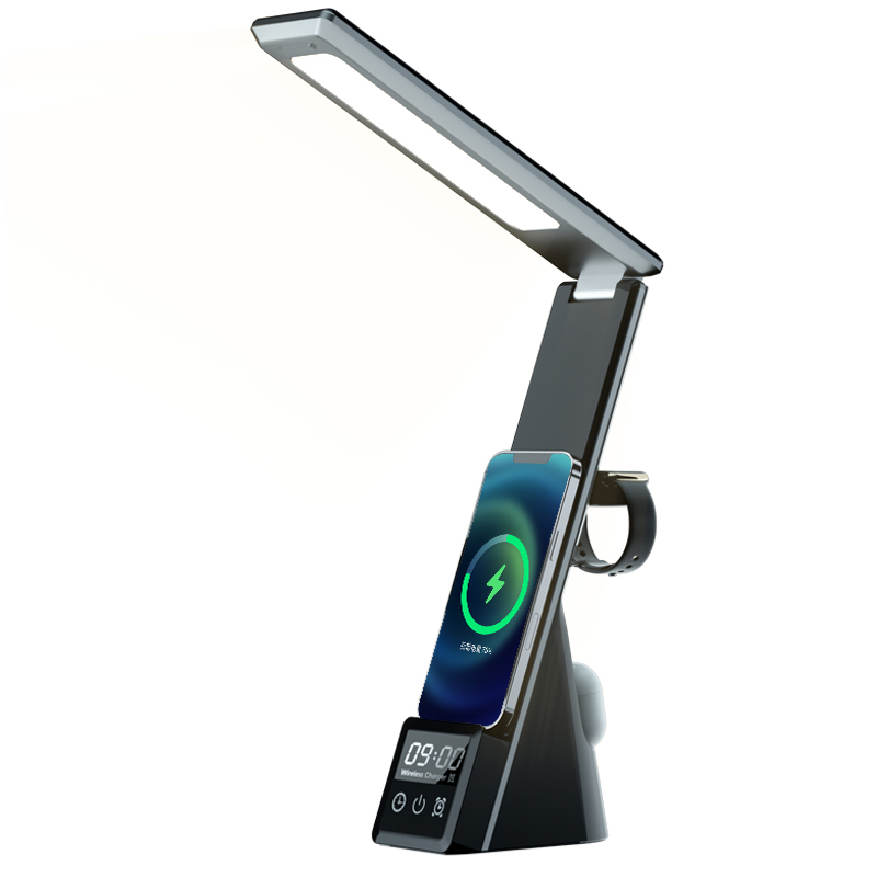 2021 Dropship Innovative Wireless Led Lamp Charger for Cell Phones Wireless Charger with Night Light Touch Switch