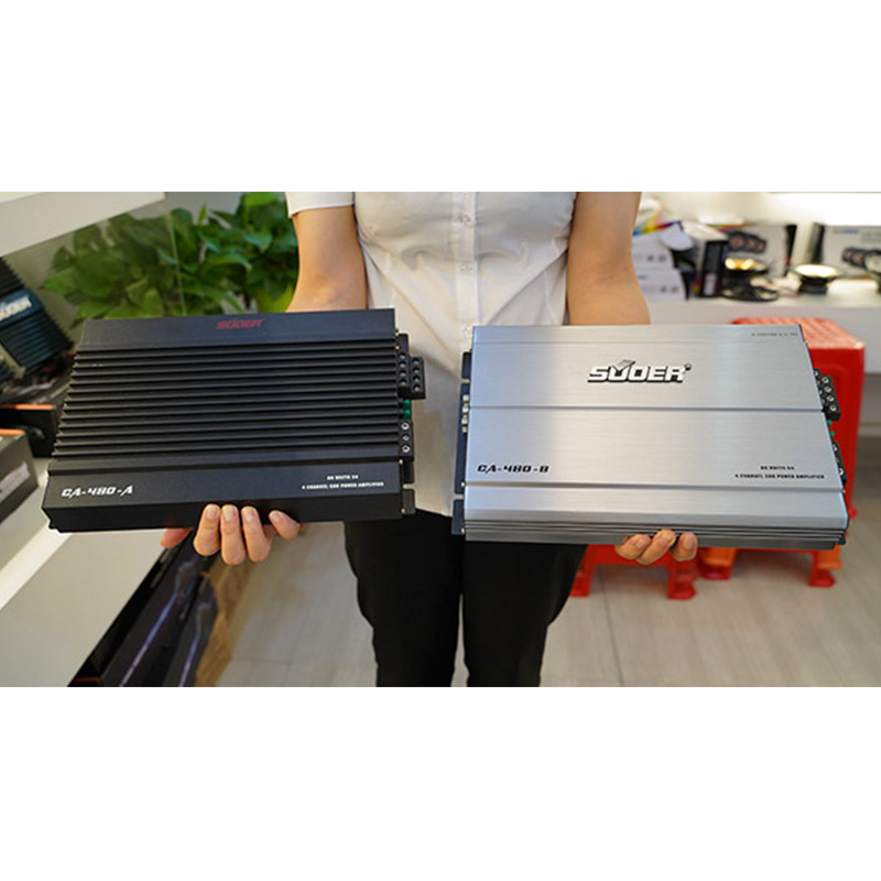 Suoer CA-480-A 1000 ватт 480w/600w/1000 w/1500w/2800w/4500w усилитель автомобильный 4-канальный 4 канала класс ab автомобильный усилитель
